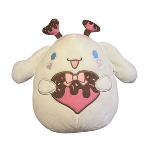 Cinnamoroll Sanrio Squishmallow 8" Plush Chocolate Drizzle Valentines Heart